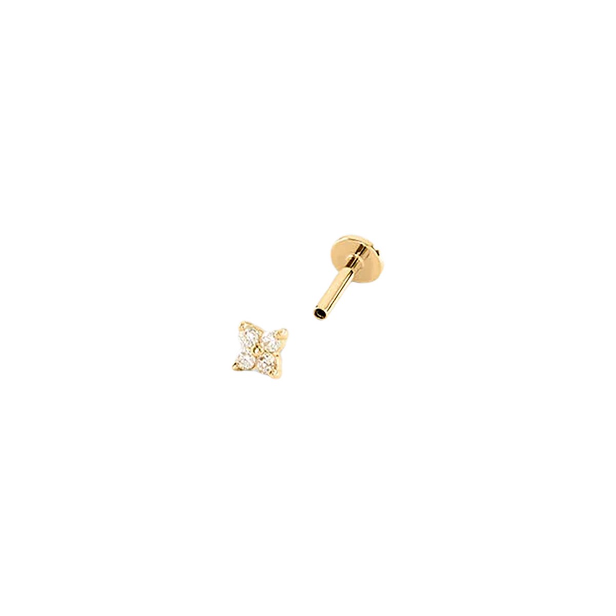 Piercing Agatha Enza hélix et tragus Mix et Match_x000D_
fleur oxyde - vue 3