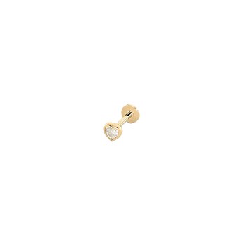 Piercing Agatha Assia Hélix et tragus coeur oxyde