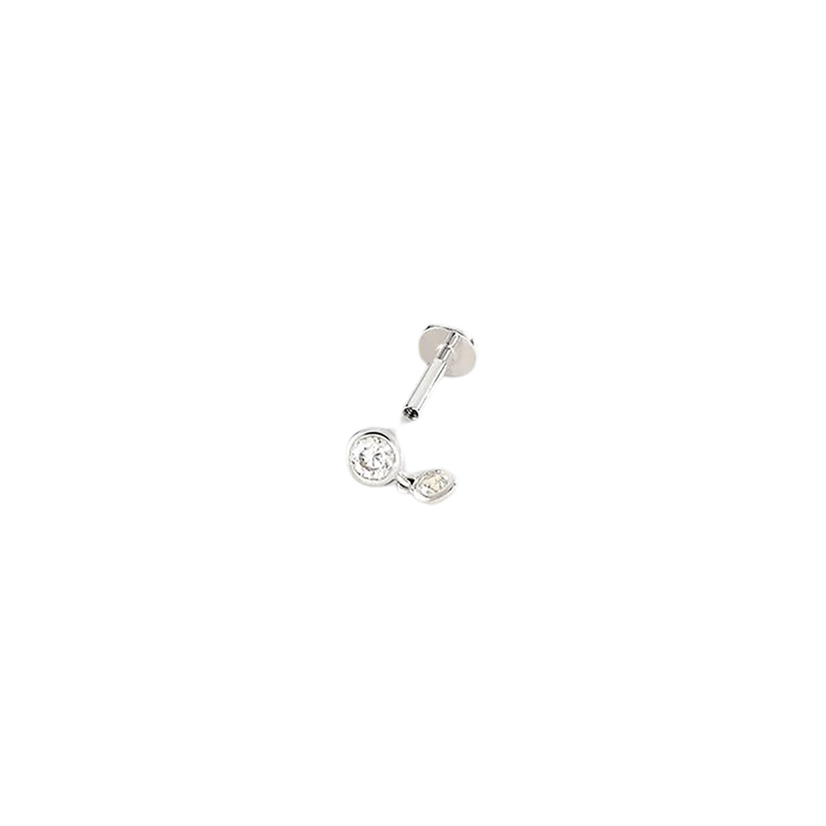 Piercing Agatha Tina hélix et tragus Mix et Max_x000D_
double oxydes - vue 3