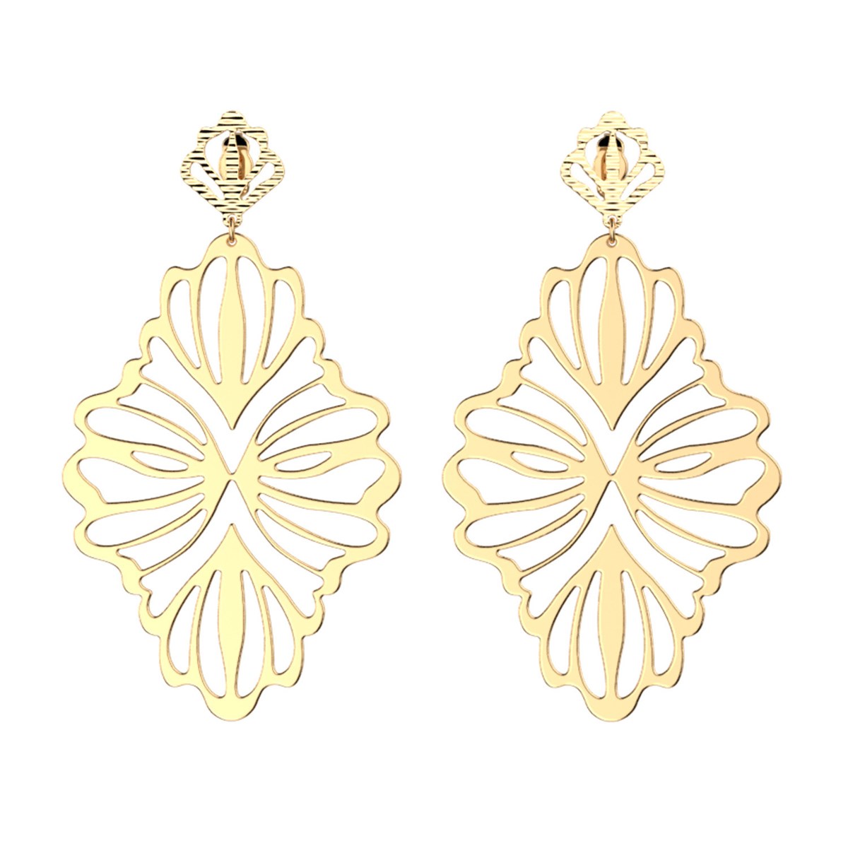 Boucles d'oreilles Les Georgettes Hortense dorées