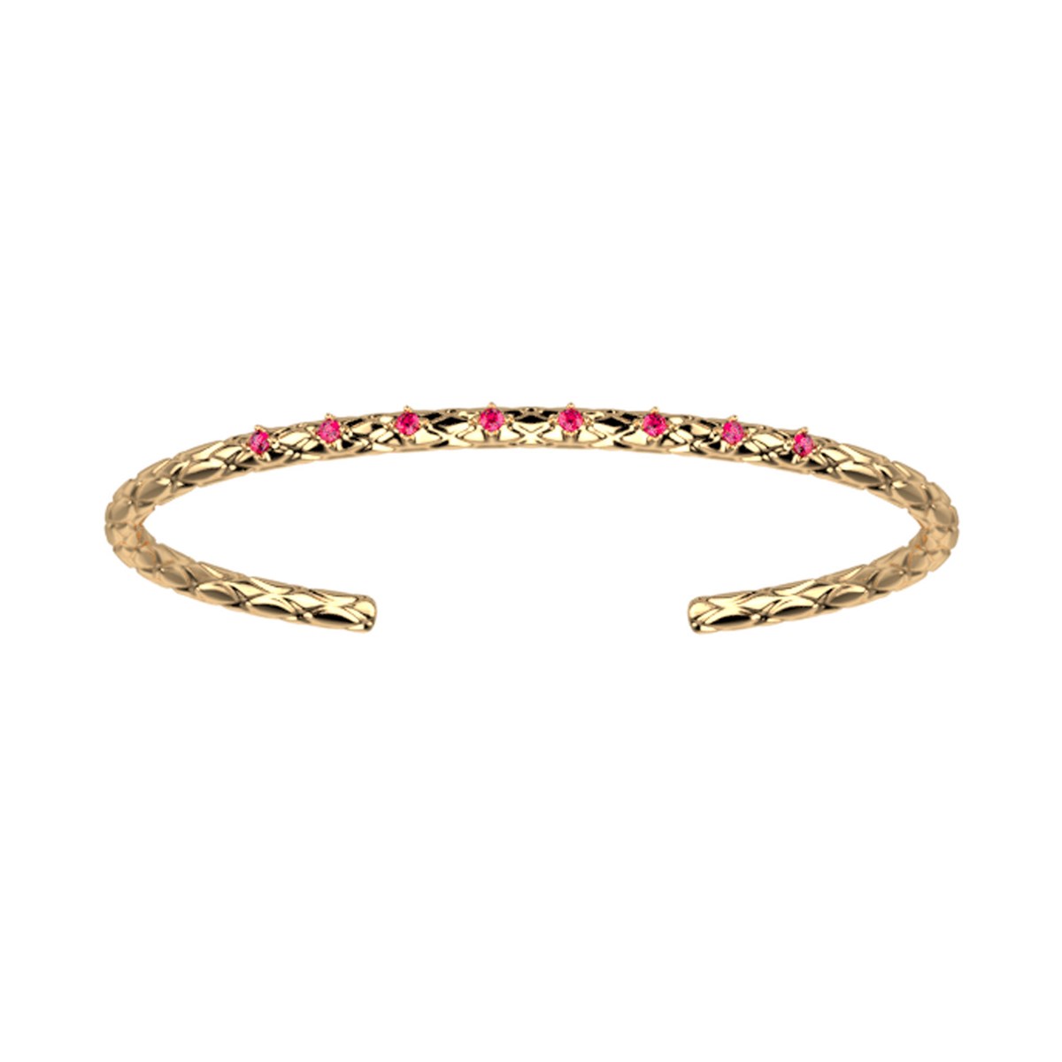 Bracelet jonc Les Georgettes Joyau rose
Collection Les Intemporels