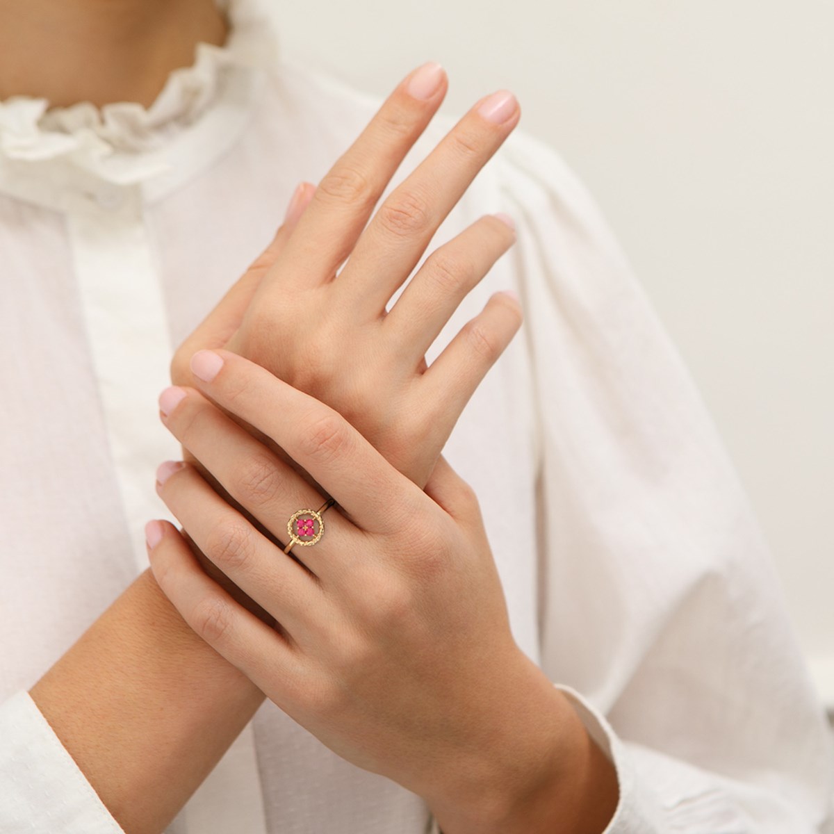 Bague Les Georgettes Joyau rose
Collection Les Intemporels - vue 2