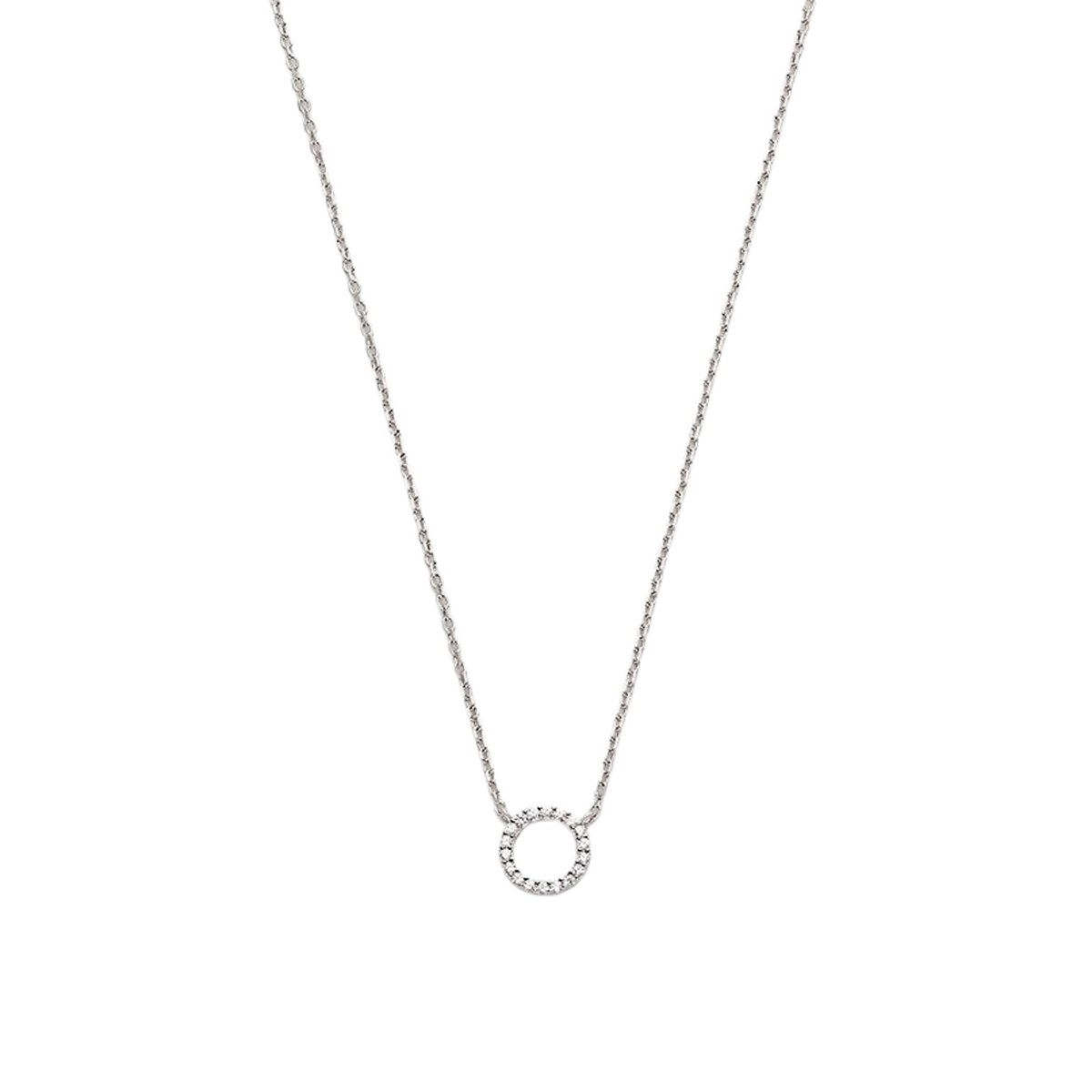 Collier Agatha Rondou argent