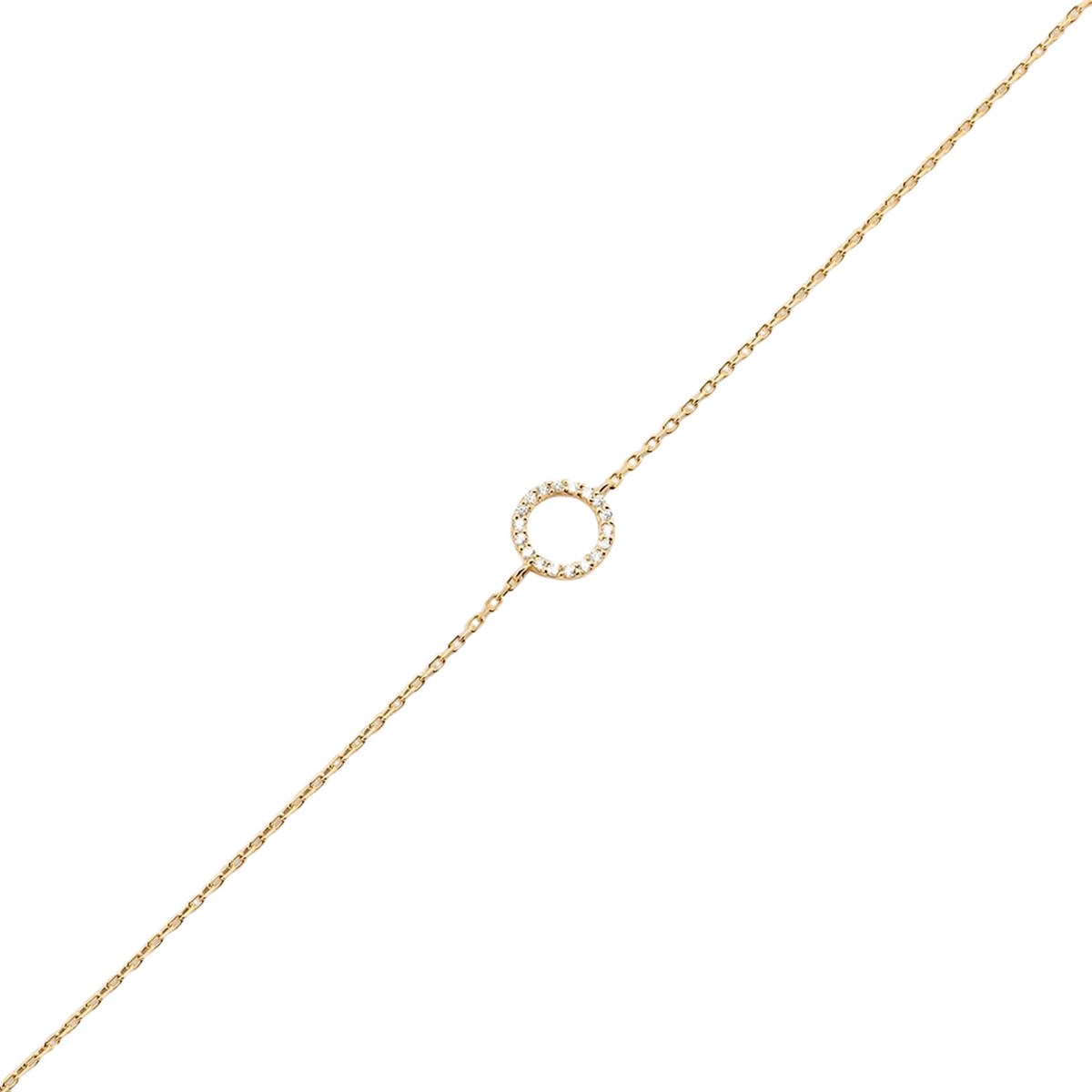 Bracelet Agatha Rondou argent doré