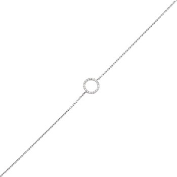 Bracelet Agatha Rondou argent