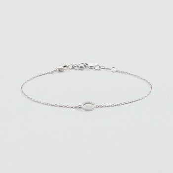 Bracelet Agatha Rondou argent