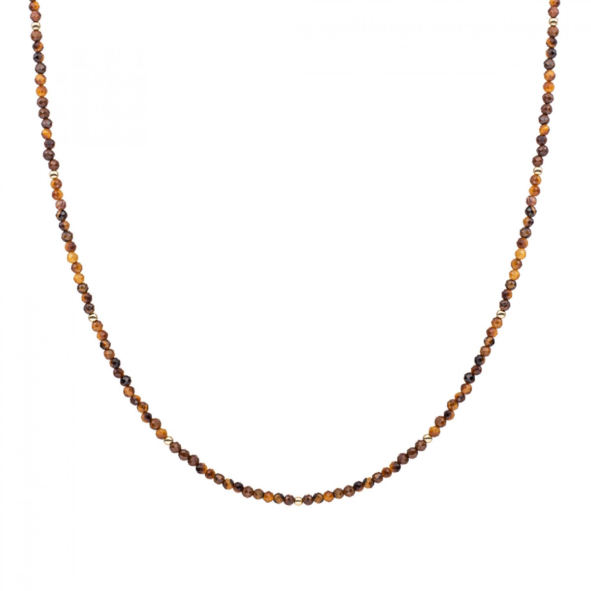 Collier Sparkling Jewels perles
oeil de tigre