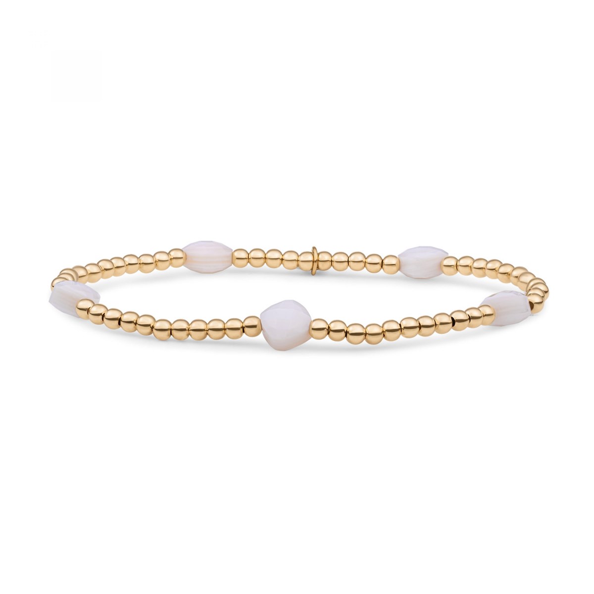 Bracelet Sparkling Jewels Nacre
Argent plaqué or