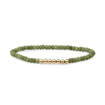 Bracelet Sparkling Jewels Lime Jade Reverse Universe
Argent plaqué or