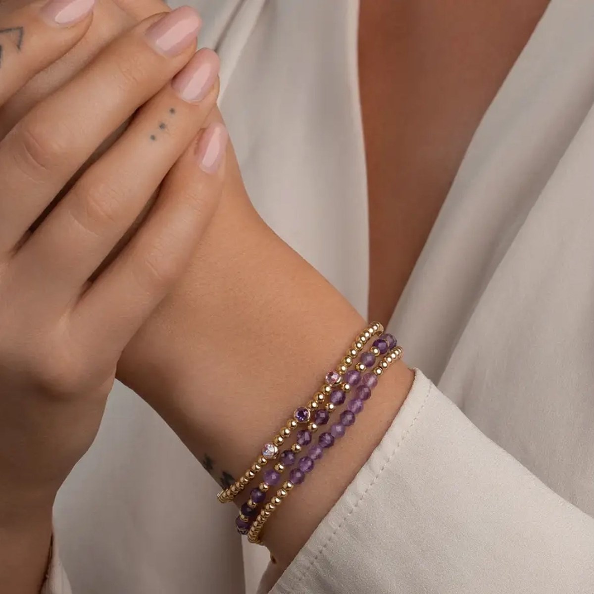 Bracelet Sparkling Jewels Interstellaire argent
Amethyste - vue 2