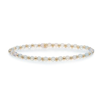 Bracelet Sparkling Jewels Interstellaire
Opalite argent plaqué or