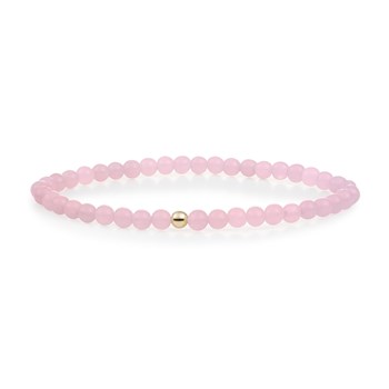 Bracelet Sparkling Jewels Saturne Small
Quartz rose argent plaqué or