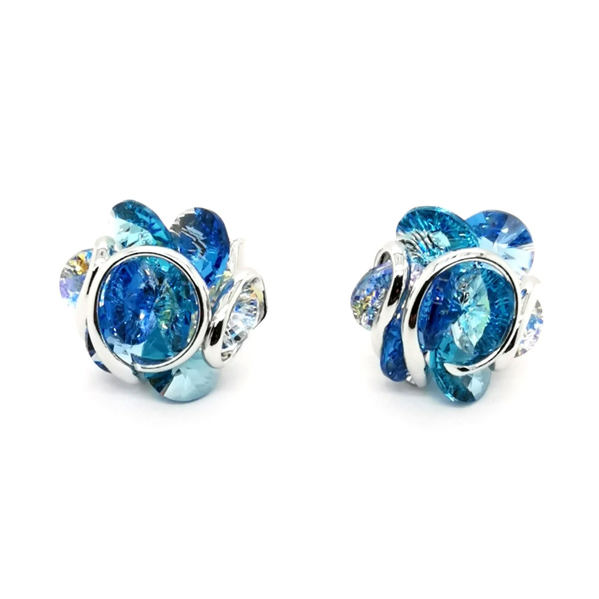 Boucles d'oreilles Andrea Marazzini Rhodium Ninfea
Mix Blue