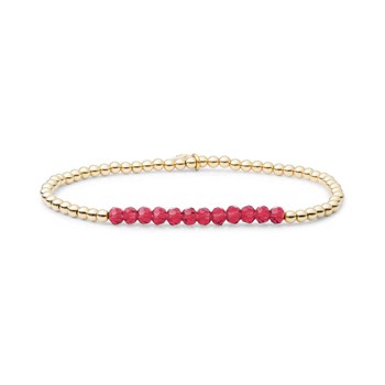 Bracelet Sparkling Jewels Universe
Quartz fushia argent plaqué or
