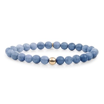 Bracelet Sparkling Jewels Saturne Large
Aventurine bleue argent plaqué or