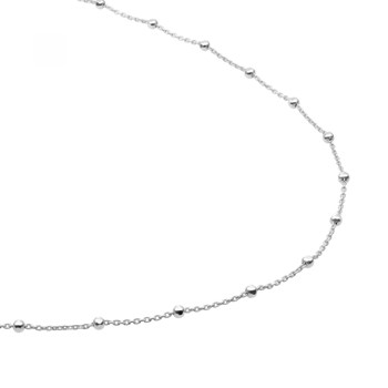Chaine Sparkling Jewels billes
Argent rhodié