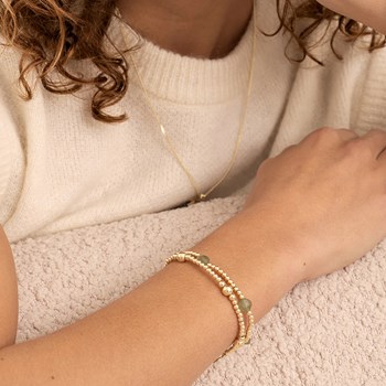 Bracelet Sparkling Jewels Bold Mix
Argent plaqué or