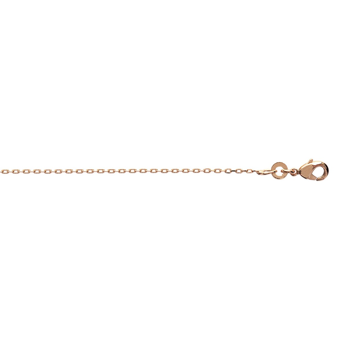 Chaine Brillaxis plaqué or rose
45cm