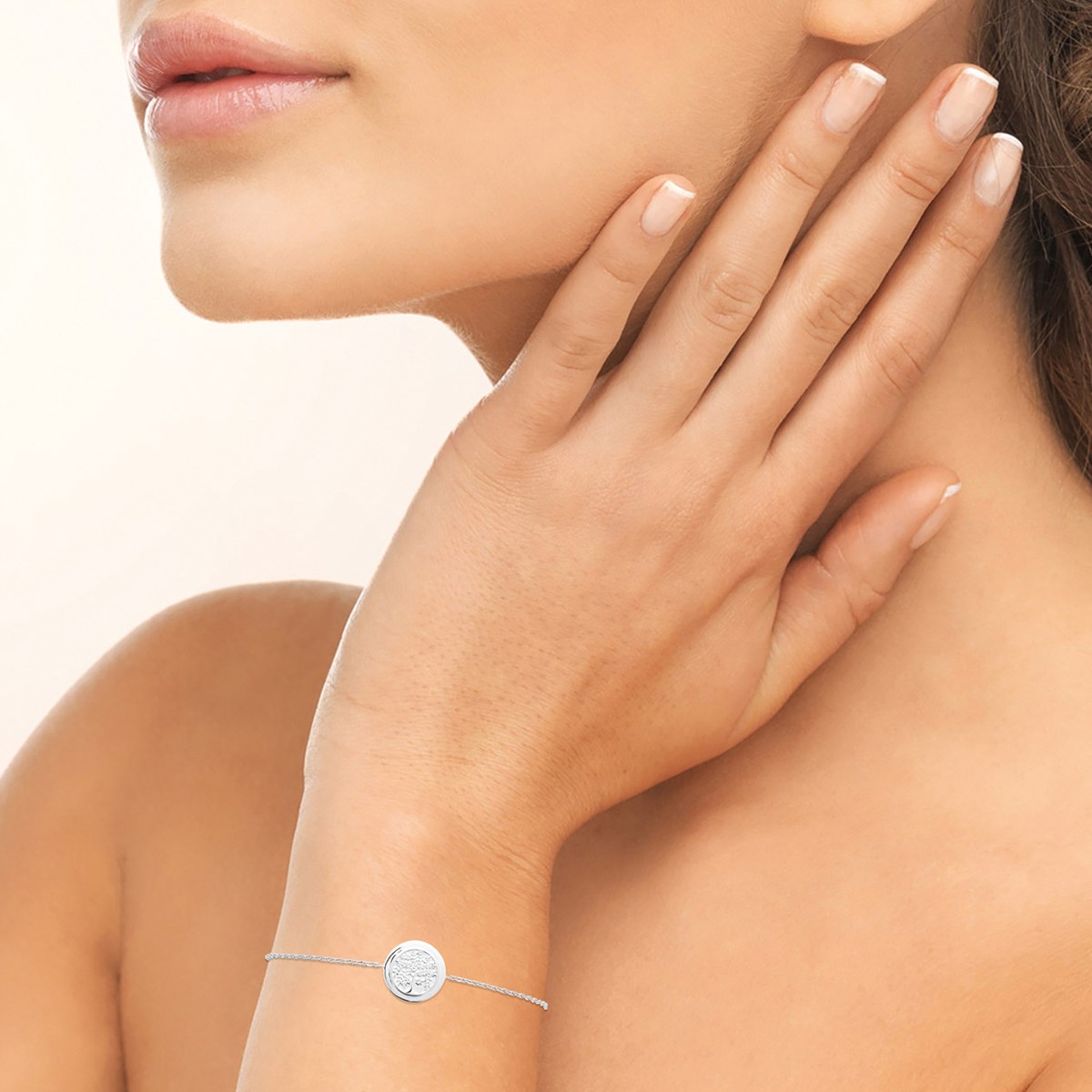 Bracelet Brillaxis argent arbre de vie - vue 2