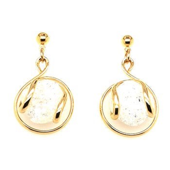 Boucles d'oreilles Andréa Marazzini Ice white opale