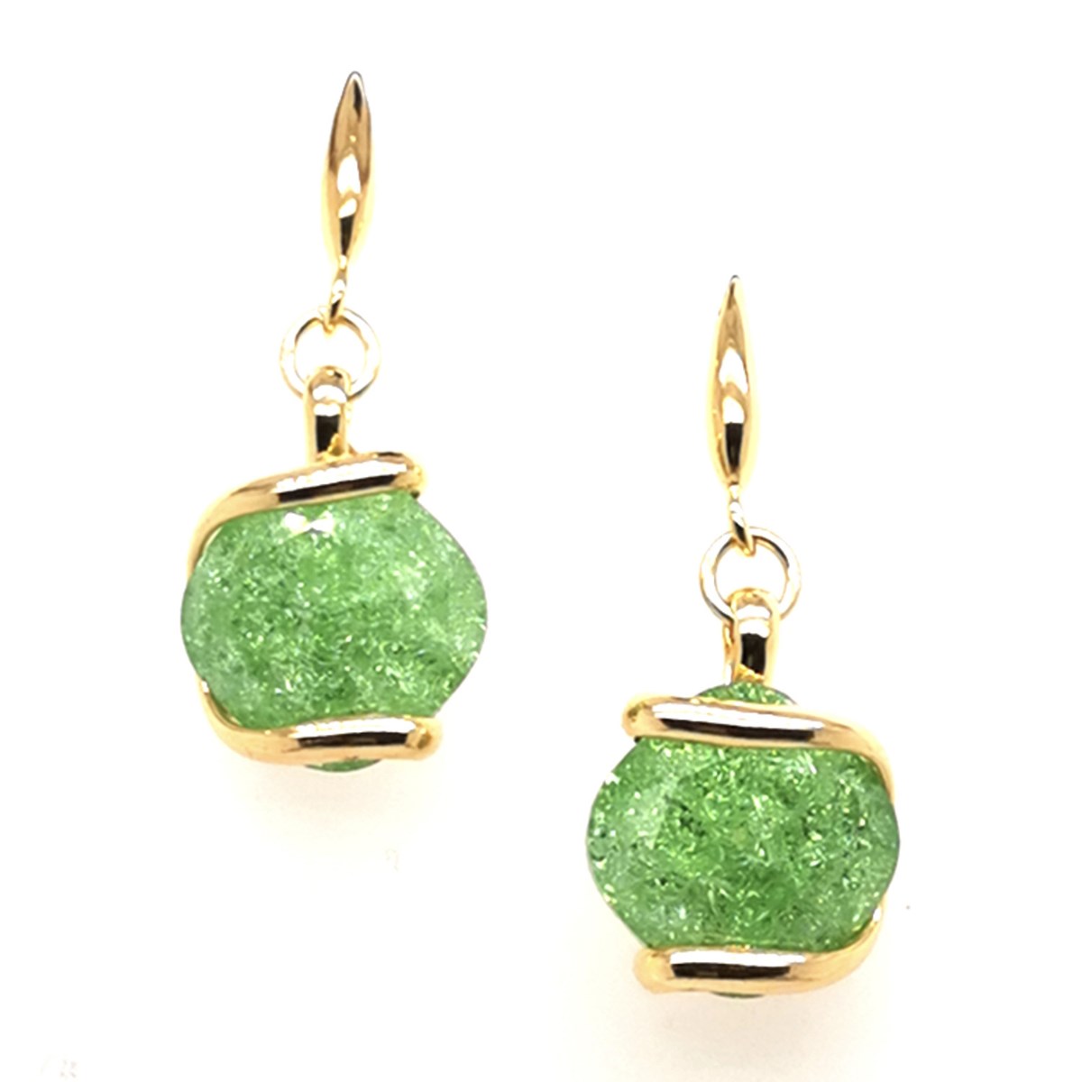 Boucles d'oreilles Andréa Marazzini ice péridot