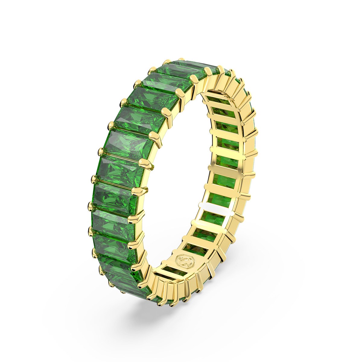 Bague Swarovski Matrix verte 52 - vue 2