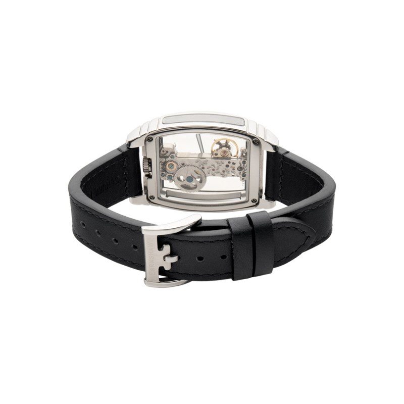 Discovery Wolver Bridge Mechanical - Montre homme - Mouvement automatique squelette 2 aiguilles - Blanc - vue 5