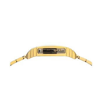 Discovery Wolver Bridge Mechanical - Montre homme - Mouvement automatique squelette 2 aiguilles - Doré