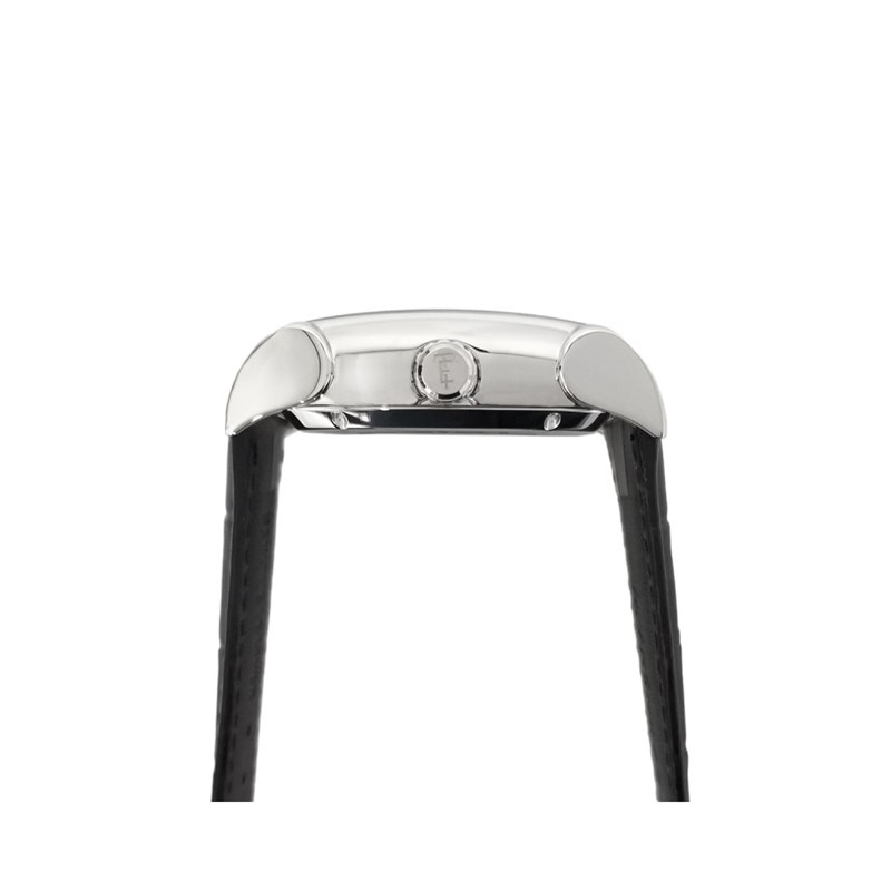 Heritage Kensington Multifonction Automatic - Montre homme - Boitier argent - Bracelet cuir noir - vue 3