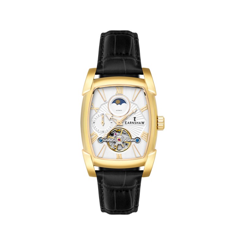 Heritage Kensington Multifonction Automatic - Montre homme - Boitier doré