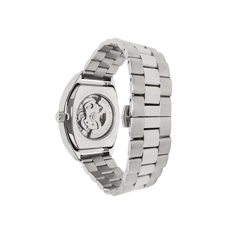 Heritage Beauchamp Skeleton Automatic - Montre homme - Mouvement automatique squelette 3 aiguilles - Cadran bleu - vue 3