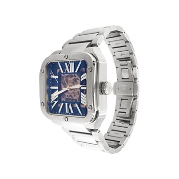 ENGINEER LENNOX SKELETON AUTOMATIC - Montre homme - Mouvement automatique squelette 3 aiguilles - Cadran bleu