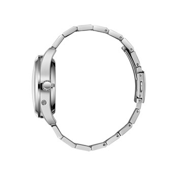 MICHAEL - Montre Homme - Analogique Mouvement Automatique Multifonction - Boitier rond en métal argenté - Cadran noir