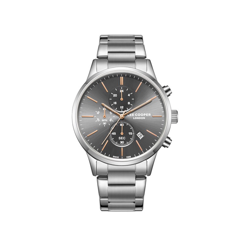 DUKE - Montre Homme - Analogique - Mouvement multifonction -- Cadran gris