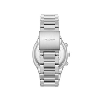 LOUIS - Montre Homme - Analogique Mouvement Quartz Multifonction - Boitier carré en métal - Cadran bleu