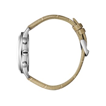 THEODORE  - Montre Homme - Analogique Mouvement Quartz Multifonction - Boitier rond en métal argenté - Cadran bleu