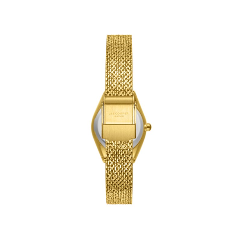 JASMINE - Montre Femme - Analogique Mouvement Quartz 2 aiguilles - Boitier rond en métal - Cadran nacré blanc - vue 4