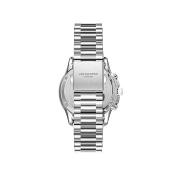AUGUSTIN - Montre Homme - Analogique Mouvement Multifonction - Boitier rond en métal - Bracelet en métal - Cadran noir