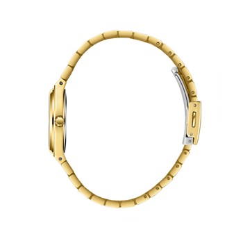 SUZANNE - Montre Femme - Analogique Mouvement Quartz 3 aiguilles - Boitier tonneau en métal - Cadran nacré blanc