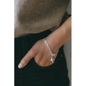 maxi bracelet étoile plaqué argent - RAOUL