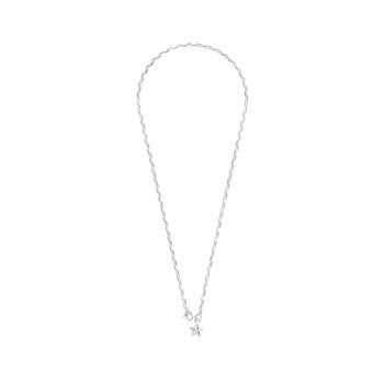 collier étoile plaqué argent - RAOUL