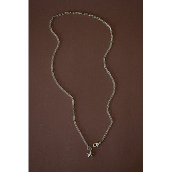 collier étoile plaqué argent - RAOUL