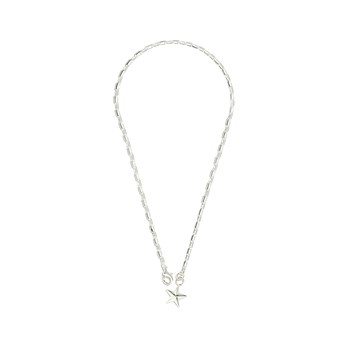 maxi collier étoile plaqué argent - RAOUL