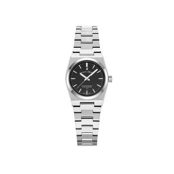 HORIZON LADIES 25MM - Montre femme - Mouvement quartz suisse 3 aiguilles - Cadran noir