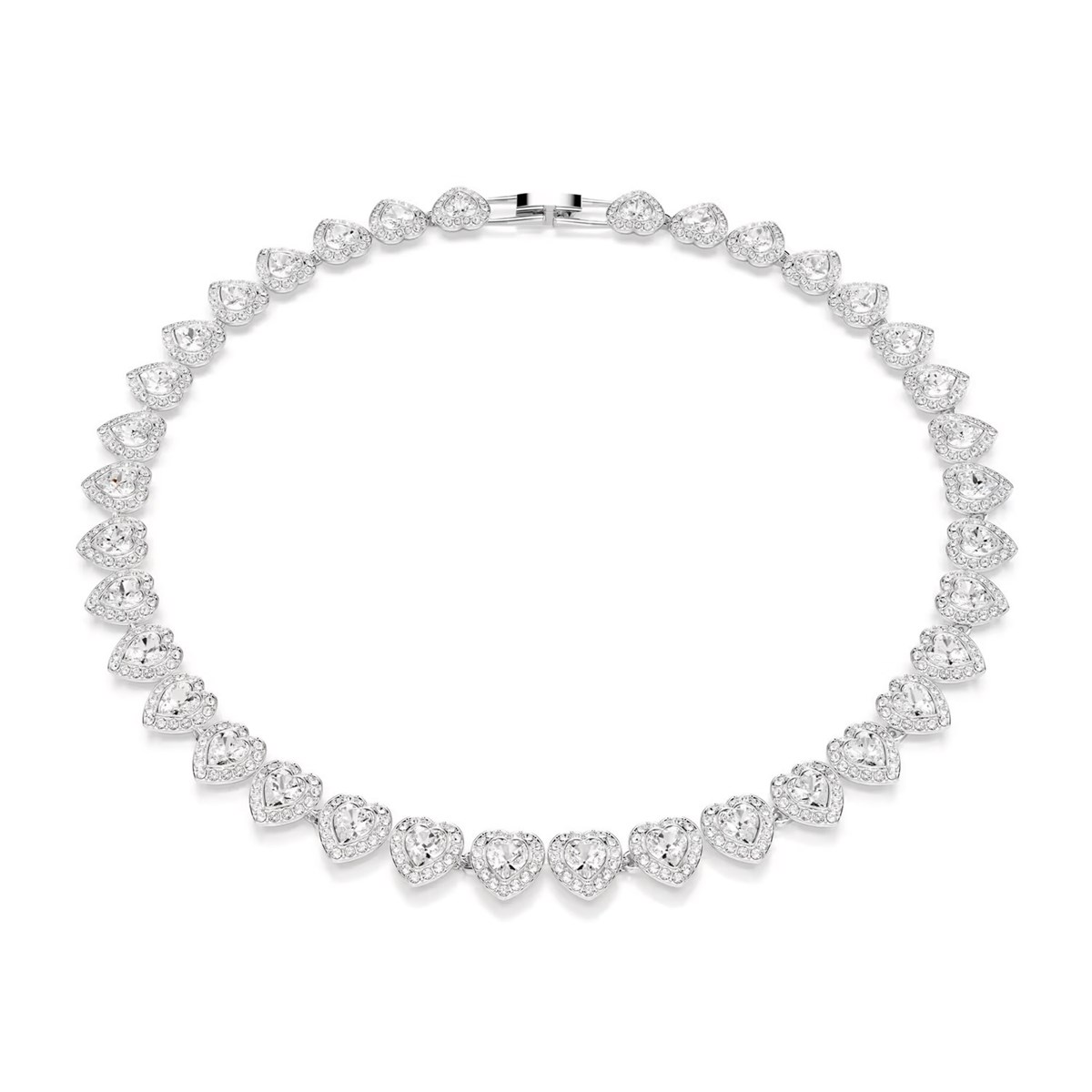 Ariana Grande x Swarovski Engelachtige Tennisketting
zilveren harten kristallen kralen