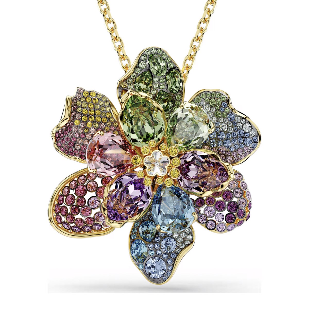 Pendentif broche Swarovski Idyllia