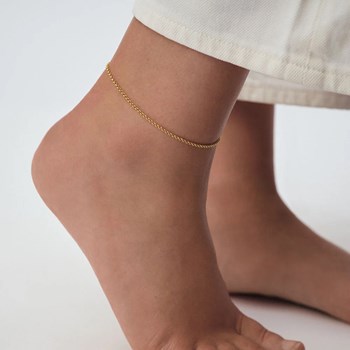 Chaine de Cheville Agatha Talijasy acier doré
