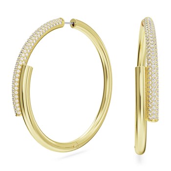 Créoles Swarovski Dextera double anneau