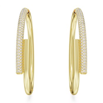 Créoles Swarovski Dextera double anneau