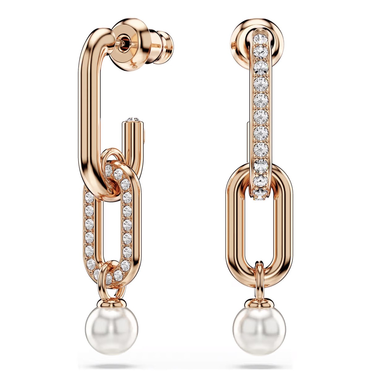 Boucles d'oreilles Swarovski Constella perle